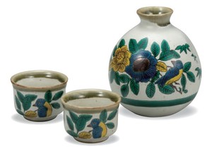 Kutani ware Sake Item
