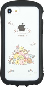 すみっコぐらし iPhone SE(第2世代)/8/7/6s/6対応ハイブリッドクリアケース うさぎ SMK-135B