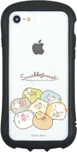 すみっコぐらし iPhone SE(第2世代)/8/7/6s/6対応ハイブリッドクリアケース ねころび SMK-135A
