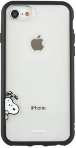 ピーナッツ IIIIfit Clear 2022 iPhone 4.7inch/SE（第2世代）/8/7/6s/6 対応ケース スヌーピー SNG-666B