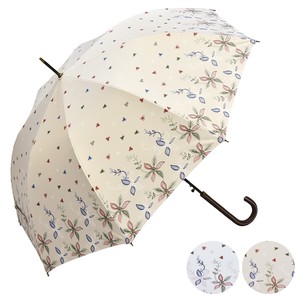 晴雨兼用傘　紫外線予防　UVカットUV対策　ファンシーフラワー柄レディース用傘　日傘