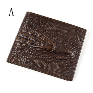 Long Wallet Coin Purse Genuine Leather