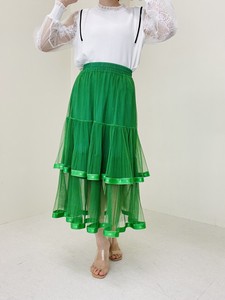Skirt Pleated Tiered