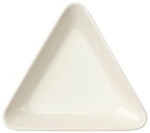 Tea Triangle Mini Plate 12cm White Plate Present 863 6