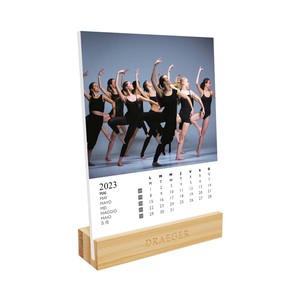2 3 Desk Calendar Table-top Dance Dance