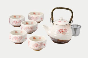 美浓烧 日本茶杯 茶壶 陶器 日本制造
