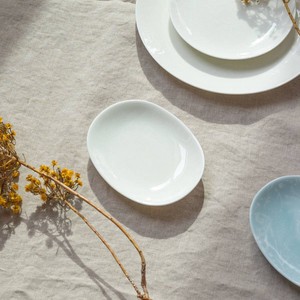 Mino ware Small Plate Float Plants Miyama Western Tableware Made in Japan
