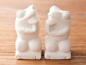 Good Friends Frog Table-top Stone Objects Stone 2 Set