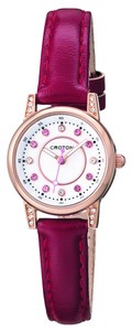 CROTON（クロトン）　レディース　日本製　腕時計　文字盤白蝶貝　RT-170L-F