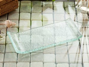 Natural Glass Multi Tray Fancy Goods Handmade