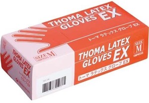 トーマラテックスグローブEX Mサイズ100枚 【 使い捨て手袋 】