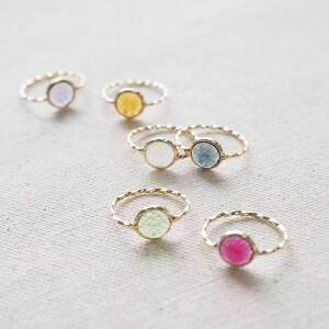 Glass Ring Rings Made in Japan