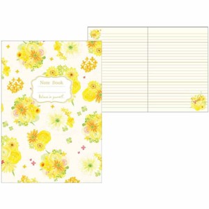 笔记本 花朵 黄色