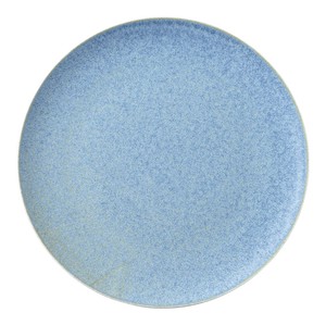 Blue 2 8 cm Round Plate Di Plate Platter Western Plates Economical Plates Mino Ware