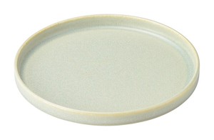 Green 21 cm Plate Dessert Plate Western Plates Economical Plates Mino Ware