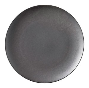 Mino ware Main Plate black M Western Tableware