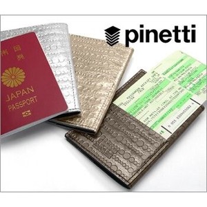 【イタリア製】PINETTI　MIAMIパスポートケース　クリアランス　セール【在庫処分品特価】