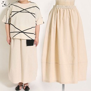 Line Cotton Skirt Cotton 100%
