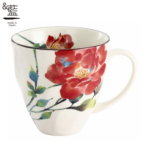 Mino ware Mug single item Red Pottery Indigo