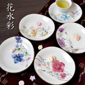 Mino Ware Gift Hana suisai 5 Serving Plate
