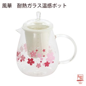 Teapot Indigo Heat Resistant Glass
