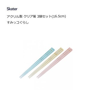 Acrylic Clear Chopstick 3 Zen Set Sumikko gurashi SKATER 2
