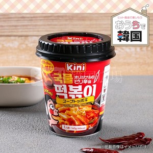韓国食品 KINI スープトッポキ 140g マカロニ風トッポキ