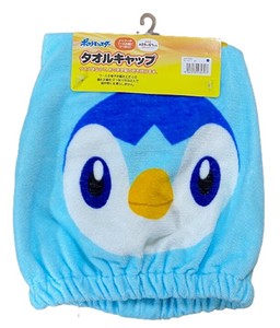 Pocket Monster Pokemon Cap Towel Towel Cap Character Piplup
