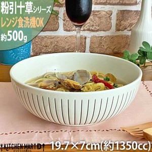 Mino ware Donburi Bowl 19.7 x 7cm 1350cc