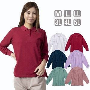 Polo Shirt Absorbent Quick-Drying Tops Summer Cotton Spring Ladies' Cut-and-sew