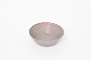 MU釉 グレージュスタンS 茶系 洋食器 丸型ボール 日本製 美濃焼 おしゃれ モダン