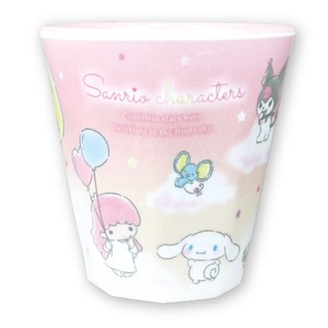 【ティーズ】サンリオメラミンカップ　エモMIX／ピンク