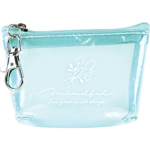 T'S FACTORY Pouch flower Clear
