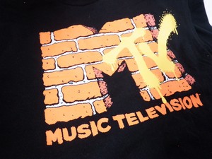 レンガ柄のMTVノースリTシャツ【MTV ノースリーブ T-shirts】