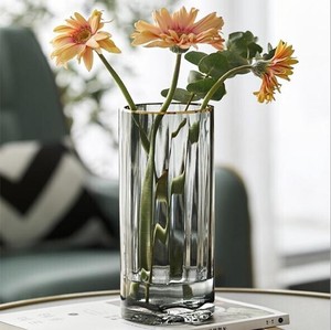 モダンでシンプルな水耕栽培フラワーボトルホームガラス花瓶 YMA1413