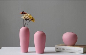 陶磁器花瓶ドライフラワー生け花花器家の装飾工芸置物YWQ642