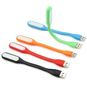 USB フレキシブル LEDライト　ポータブル照明　柔軟ボディ　アソートカラー　アメリカン雑貨