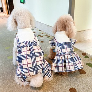 Dog Clothes Check Pattern