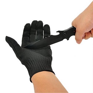1006#耐切断性手袋 鋼線手袋 自己防衛  工業用 高強度作業用手袋7#CHQA352