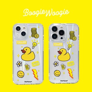 BOOGIE WOOGIE バックカバーオーロラケース Yellow【iPhone 13 / 13 Pro / 13 mini】