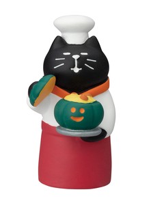 □【即納】コンコンブル concombre 黒猫シェフ かぼちゃグラタン