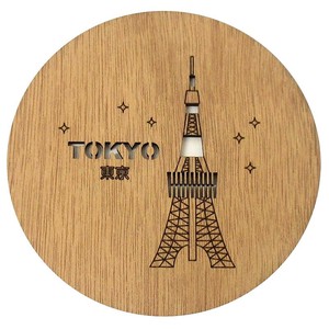木製ラウンドコースター 東京