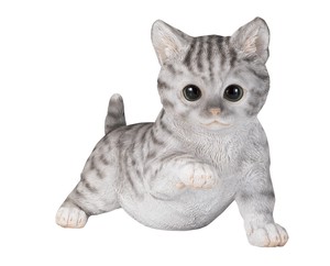 【エイチツーオー】子猫置物　グレートラ　プレイイング