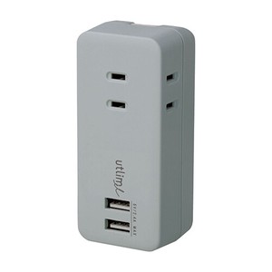 SONIC Portable 3-prong receptacle(outlet) Put Type with USB port