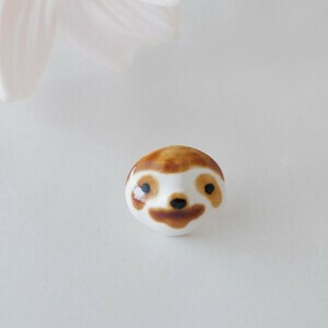 Brooch Pin Badge Sloth Made in Japan
