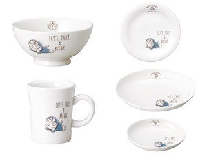 Doraemon Series Mug Plate Curry Pasta Oval Bowl