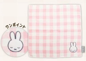 Gauze Towel One Point Gingham Series Miffy miffy