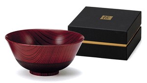 漆器 伝 TSUTAE 飯椀 朱 [lacquerware kitchenware made in Japan tableware]