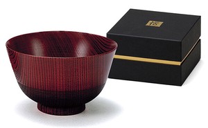 漆器 伝 TSUTAE 汁椀 朱 [lacquerware kitchenware made in Japan tableware]