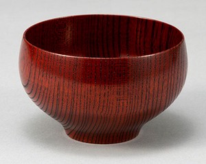 漆器 器の木 プレミアム汁椀 朱 [lacquerware kitchenware made in Japan tableware]